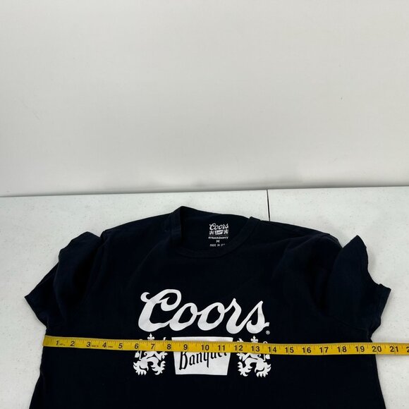 Huckberry Coors Banquet T-Shirt M Navy Blue Graphic Tee Logo Made in USA - Picture 6 of 11